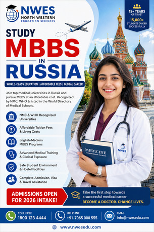 New Delhi, Lessons Offered, Study MBBS In Russia Build Your Medical Career