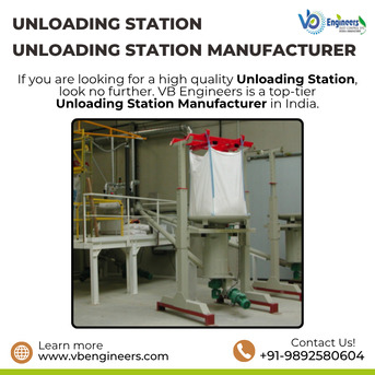 Mumbai, Industrial Machinery, Unloading Station In India By VB Engineers