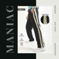 INR 999,  Baggy Pants For Men &ndash; Trendy Streetwear Track Pants Online At Maniac Life