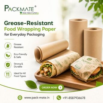 New Delhi, Wholesale Products, Grease-Resistant Food Wrapping Paper For Everyday Packaging