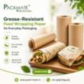 Grease-Resistant Food Wrapping Paper For Everyday Packaging