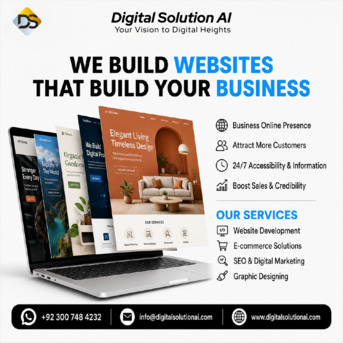 Islamabad, Marketing, We Build Websites That Build Your Business! 🌐