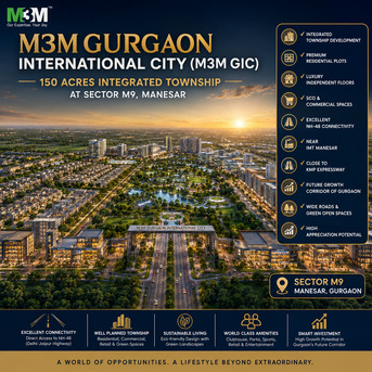 Gurugram, Apartments, Flats, Houses & Villas, 1900 Sq. Feet,  Investors Who Invest In A Smart Way Should Invest In Best Integrated Township In Manesar.