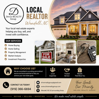 New York, Real Estate For Sale, Local Realtor Wendell NC