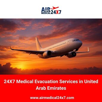 Dubai, Medical, 24X7 Medical Evacuation Services In United Arab Emirates
