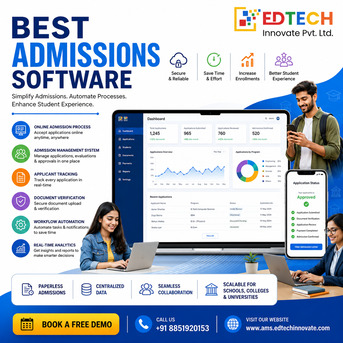 Noida, Education, Simplify Admissions With The Best Admissions Software