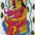 INR 35000,  How Mythology And Culture Fit Into Mrinal Kanti Majumder&rsquo;s Paintings