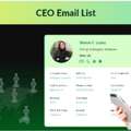 Need CEO Email List To Reach Top Business Leaders?