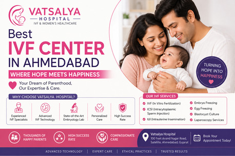 Ahmedabad, Health, Best IVF Center In Ahmedabad At Vatsalya Hospital