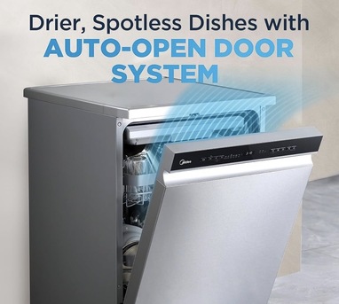 Riyadh, Appliances, SAR 600,  Midea Dishwasher (almost New)