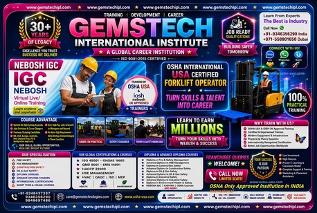 Dubai, Education, SCM Logistics Skills Qualifications