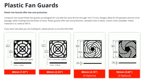 New York, Electronics, Premium Plastic Fan Guards &ndash; Lightweight, Low-Noise Cooling Protection | GardTec Inc
