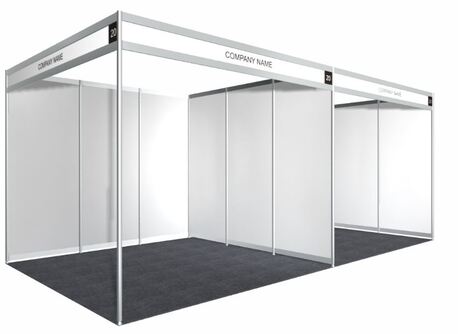 Al Hamadaniyyah, Furniture, SAR 50600,  Shell Scheme Stands - بوثات ألومنيوم