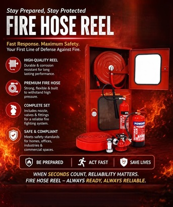 Dammam, Technical, Fire Hose Reel Cabinet, Supply, Installation & Maintenance Services In Dammam