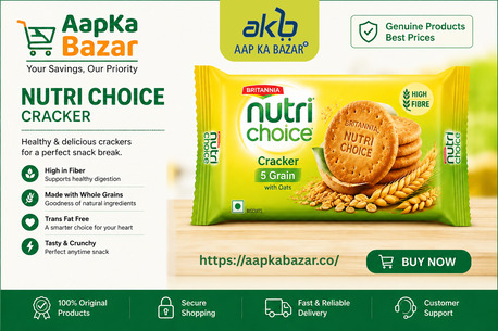 Dwarka, Household, Nutri Choice Cracker &ndash; Light, Crispy & Sugar-Free Goodness