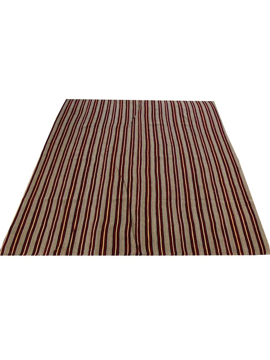 New York, Furniture, USD 600,  6x7 Red Tan Old Persian Kilim Rug