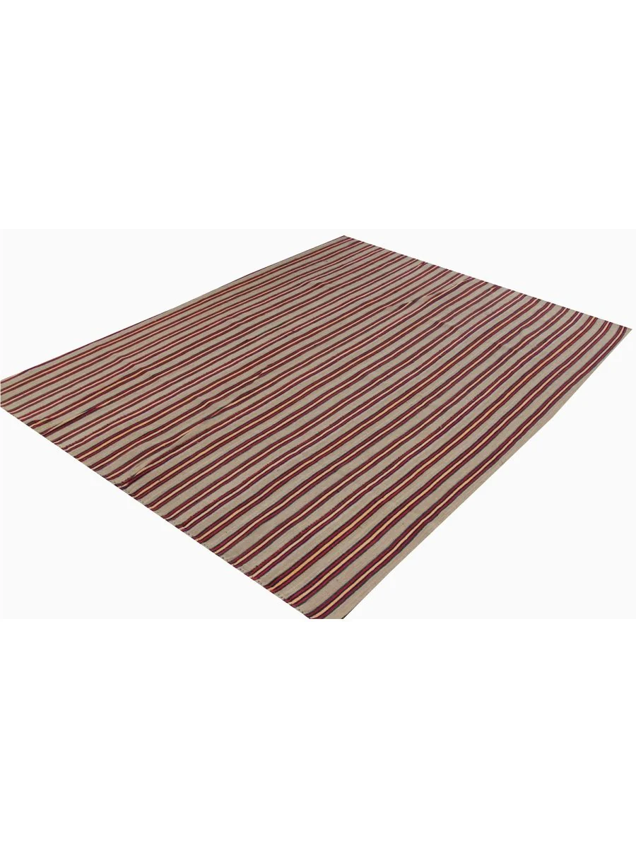 New York, Furniture, USD 600,  6x7 Red Tan Old Persian Kilim Rug