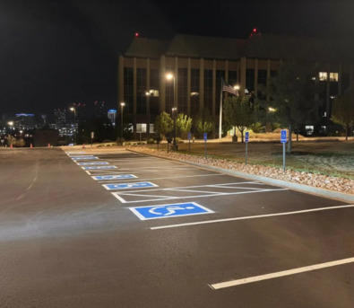 Kabul, Construction, Parking Lot Striping Of St. Petersburg