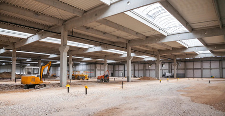 Ahmedabad, Construction, PEB Plus Gujarat | Advanced Industrial Building Solutions | RFinfra