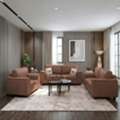 INR 79099, 6 Seater Sofa Set For Spacious Modern Living Rooms | Bharat Lifestyle
