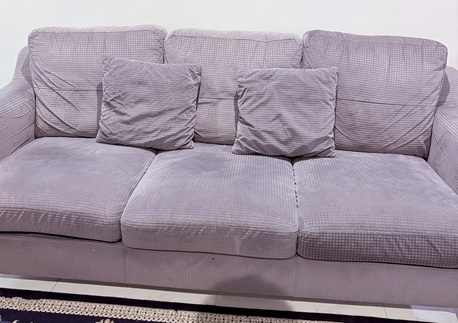 Al Rehab, Furniture, SAR 1000,  Six Seater Sofa Set In Good Clean Condition