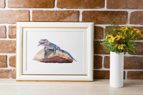 Sydney, Baby & Kid Stuff, AUD 55,  Blue Tongue Lizard Explorer ~ Decorative Wooden Puzzle