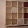 BHD 29,  Kallax Shelves - 150x150 & 3 Hard Red Boxes
