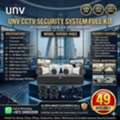 BHD 49,  Brand New CCTV System With Full Kit 4 Channel DVR & 4 Cameras 20 Meters 4 Cables Box Pack