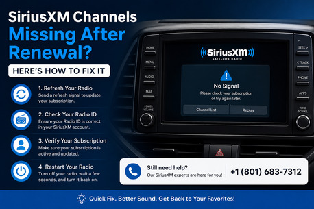 New York, Business, SiriusXM Channels Missing After Renewal? Here&rsquo;s How To Fix It