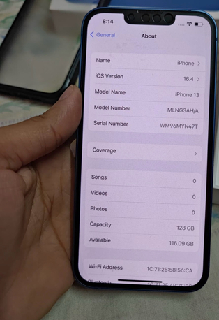 Riyadh, Mobile Phones, SAR 1400,  Almost New Iphone 13 128 GB