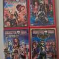 BHD 4,  4 DVD's Monster High