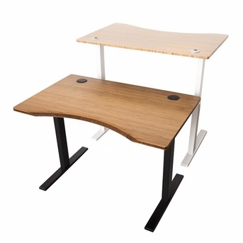Los Angeles, Materials, USD 8963,  Minimalist Magic: Styling A Bothbest Bamboo Table Top On An Uplift Standing Desk Frame