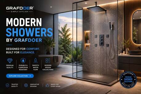 New Delhi, Household, Modern Showers By Grafdoer &ndash; Upgrade Your Bathroom With Luxury & Comfort