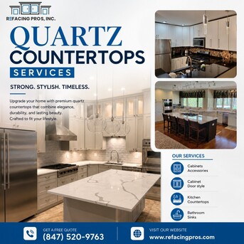 Chicago, Legal, Affordable Quartz Countertop Resurfacing In Chicago