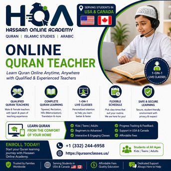 New York, Lessons Offered, Trusted Online Quran Teacher In USA For Kids & Adults