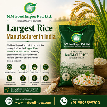Haryana, Food, Largest Rice Manufacturer In India