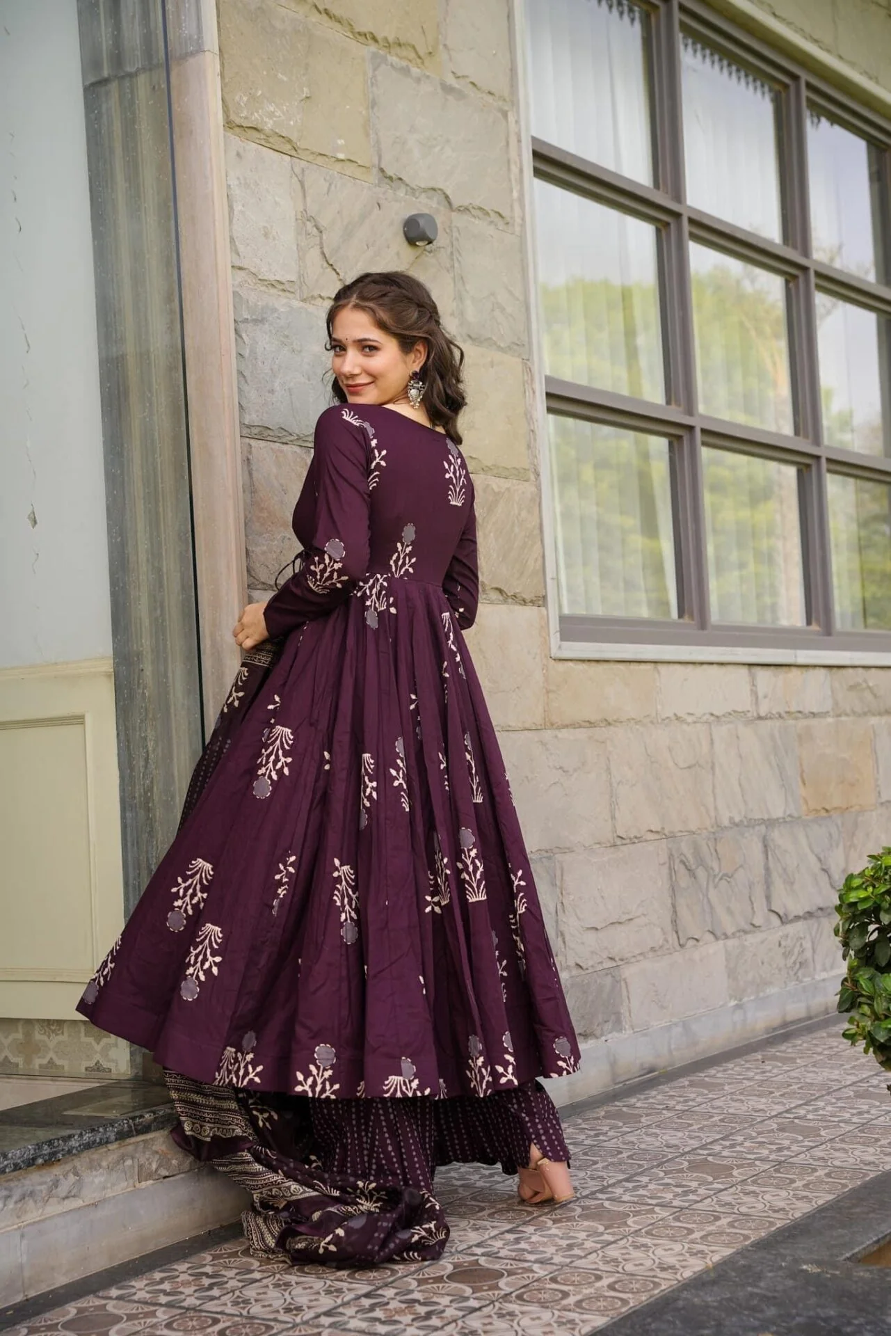 Jaipur, Clothing & Accessories, INR 3500,  Buy Amy Cotton Angrakha Set Online