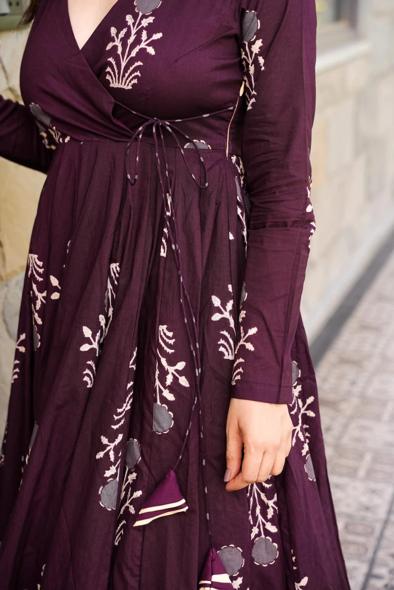 Jaipur, Clothing & Accessories, INR 3500,  Buy Amy Cotton Angrakha Set Online