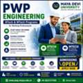 Admissions Open For PWP Engineering BTech & MTech Programs