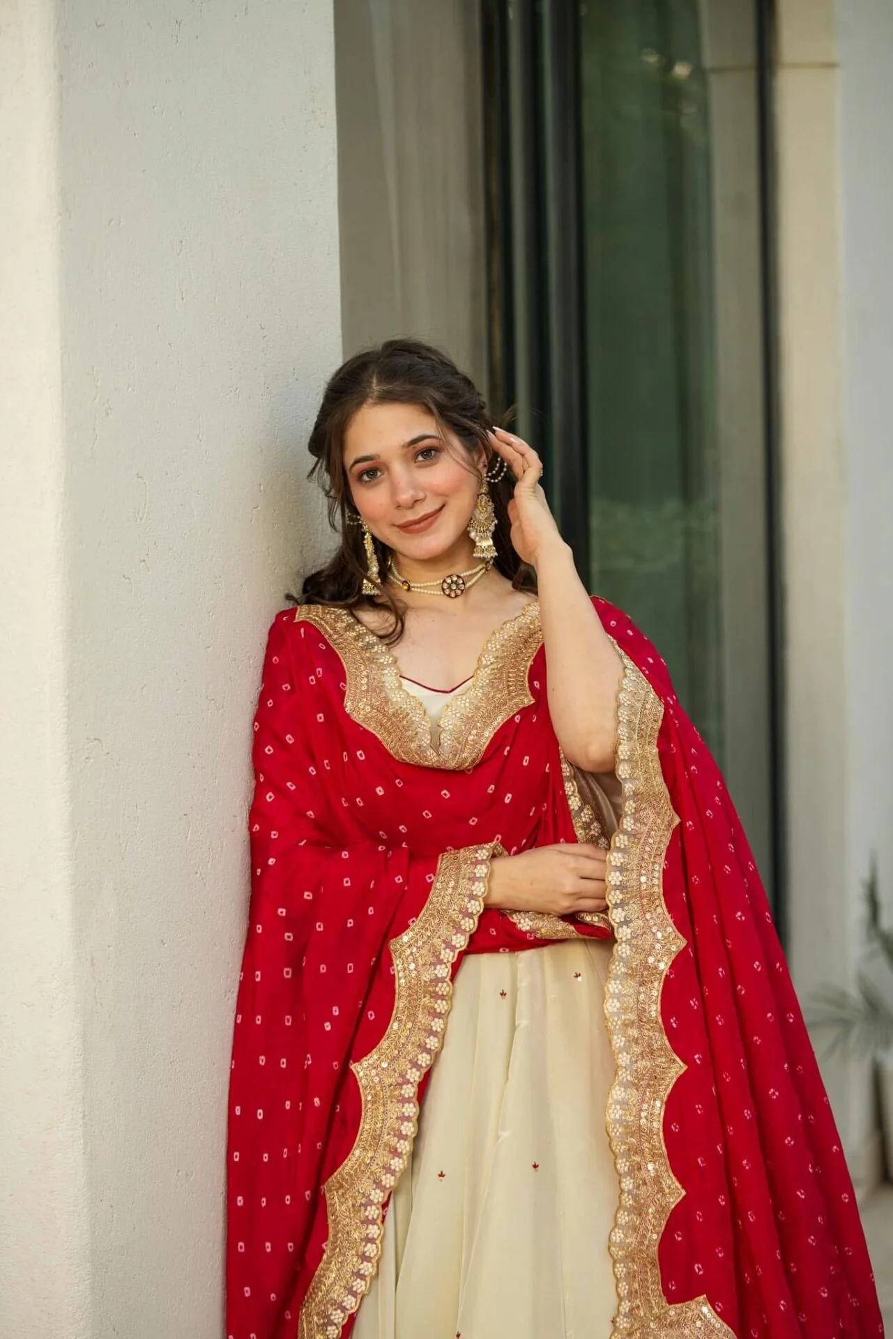 Jaipur, Clothing & Accessories, INR 9999,  Buy Sagnika Pure Cosmos Lehenga Choli Set Online