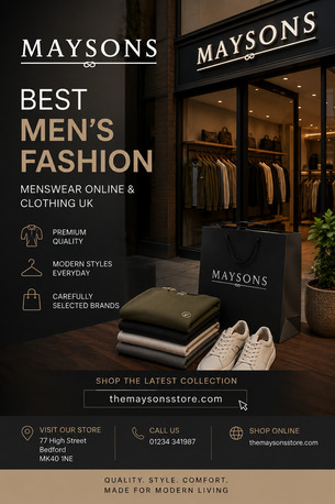 Birmingham, Clothing & Accessories, The Maysons Store | Premium Menswear Online & Bedford