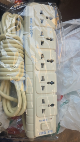 Riyadh, Electrical & Plumbing, Sr 55,  Hi. This Is Extension.plug 5 Mtr Lenth 5 Sockets