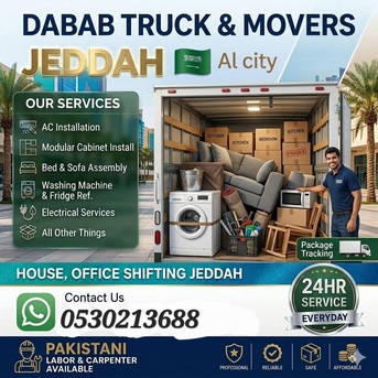 Jeddah, Household, PROFESSIONAL ✔️PAKISTANI HOME MOVERS FOR HOUSE FURNITURE SHIFTING SERVICE 0530213688