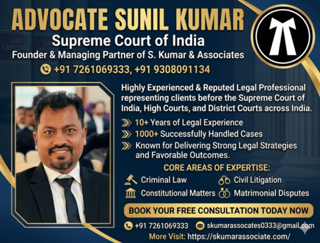 Mumbai, Legal, Best Criminal Lawyer In Patna For Bail, FIR & Court Cases | Advocate Sunil Kumar