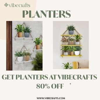 Noida, Household Items, INR 3499,  Planters &ndash; Stylish Green D&eacute;cor By Vibecrafts