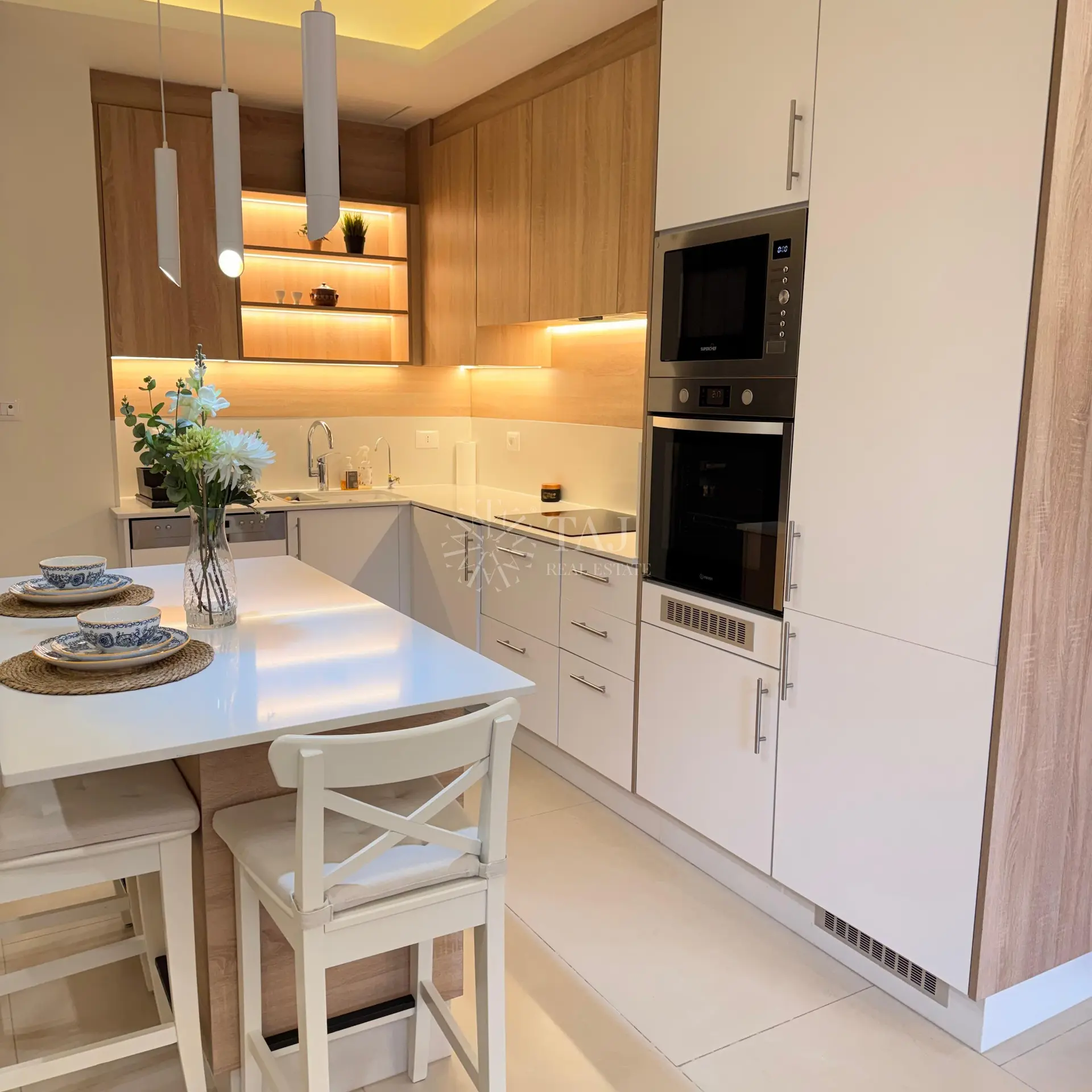 Abdoun, Apartments, Flats, Houses & Villas, JOD 14000/year,  Furnished,  Furnished Apartment For Rent In Abdoun -Ground Floor