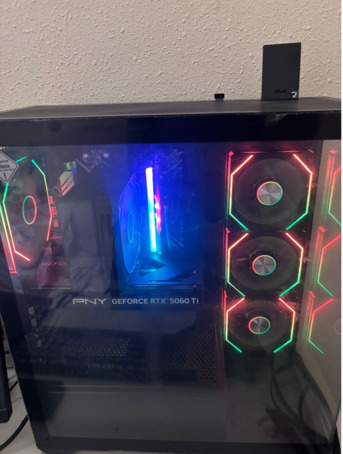 Riyadh, Computers, SAR 7000,  Gaming AI Desktop PC - I5 14400F, 5060Ti 16gb VRAM 32GB RAM DDR5