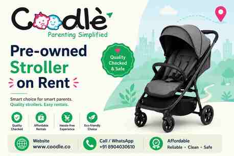 Bangalore, Equipment Rental, Pre-Owned Stroller On Rent
