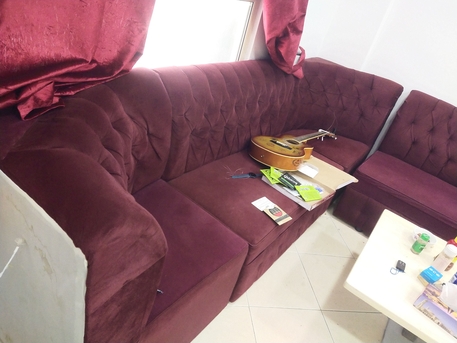 Manama, Furniture, BHD 35,  Sofa Set, Tv Tables, Curtains