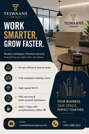Doha, Real Estate, Premium Office Solutions In Qatar | Tejwaan&rsquo;s Corporate Group